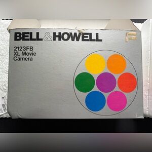 Bell & Howell 2338 Movie Camera Box